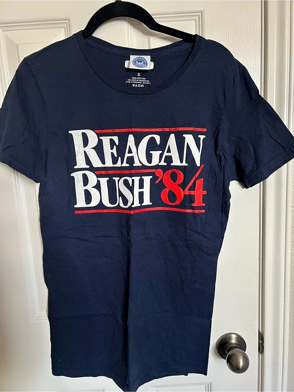 The Ronald Reagan Presidential Library Reagan Bush '84 Graphic Tee